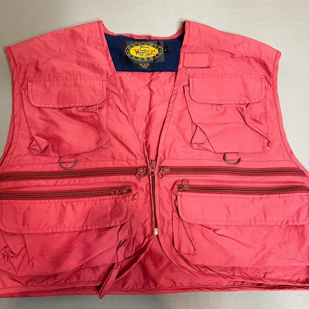 *SOLD* mens/womens Vintage fisherman vest